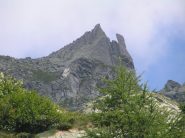 La cima con la rampa finale 