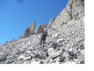 Tra i detriti verso l'attacco..