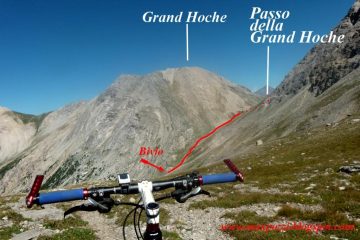 In direzione di discesa