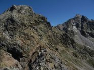 vista su Rocca Pan Perdu e Rocca Paur dalla prima Quota del contrafforte Ovest della R.Pan Perdu