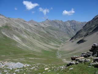 Il Vallon du Parpaillon, percorso di salita.