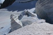 architettura glaciale nel Glacier de la Girose (23-8-2013)