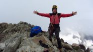la mia gioia in cima al Pic de la Grave (23-8-2013)
