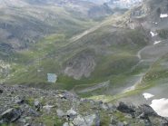 In discesa verso il Pian Borgno