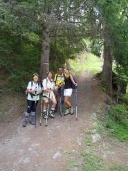 in marcia sull'ampio  sentiero n.4 ...