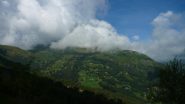 monte Lion fra le nuvole dalla madonnina
