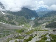 Giù verso l'ometto e poi nella gorgia