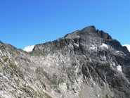 Il versante di salita alla Testa del Claus