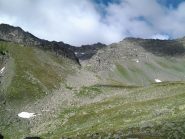 Sbocco del valloncello sotto la Gran Tempesta