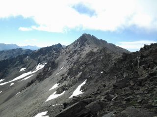 Vetta dal colle Gran Tempesta