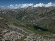 Veduta del Vallone de Lauzanier dalle Roche Degoulouire