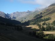 Il vallone de Lauzanier alla partenza