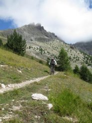 parte alta della discesa