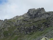 Punta Il Villano dal sentiero di salita