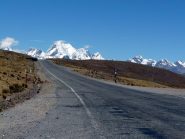 La prima apparizione della Cordilliera di Huayhuash