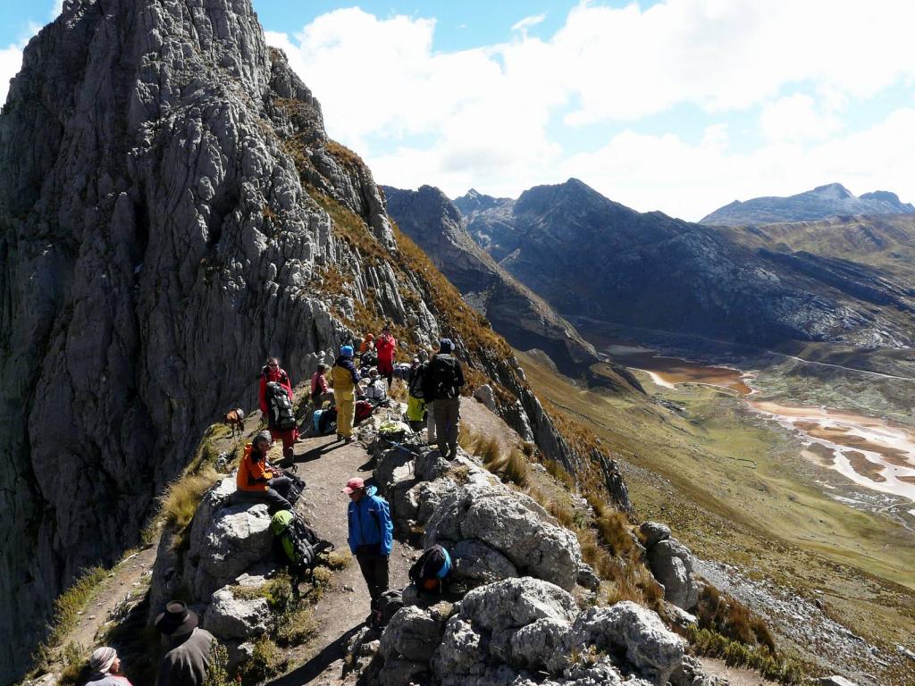 Passo Cacanan (4700 m.) il primo colle