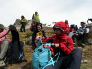 Sosta al Portachuelo di Huyhuash (4780 m.)