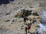 l'arrivo al Colle Rosset...