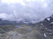 in discesa verso i laghi Chanavey...