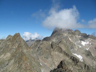 Nuvole sull'Argentera