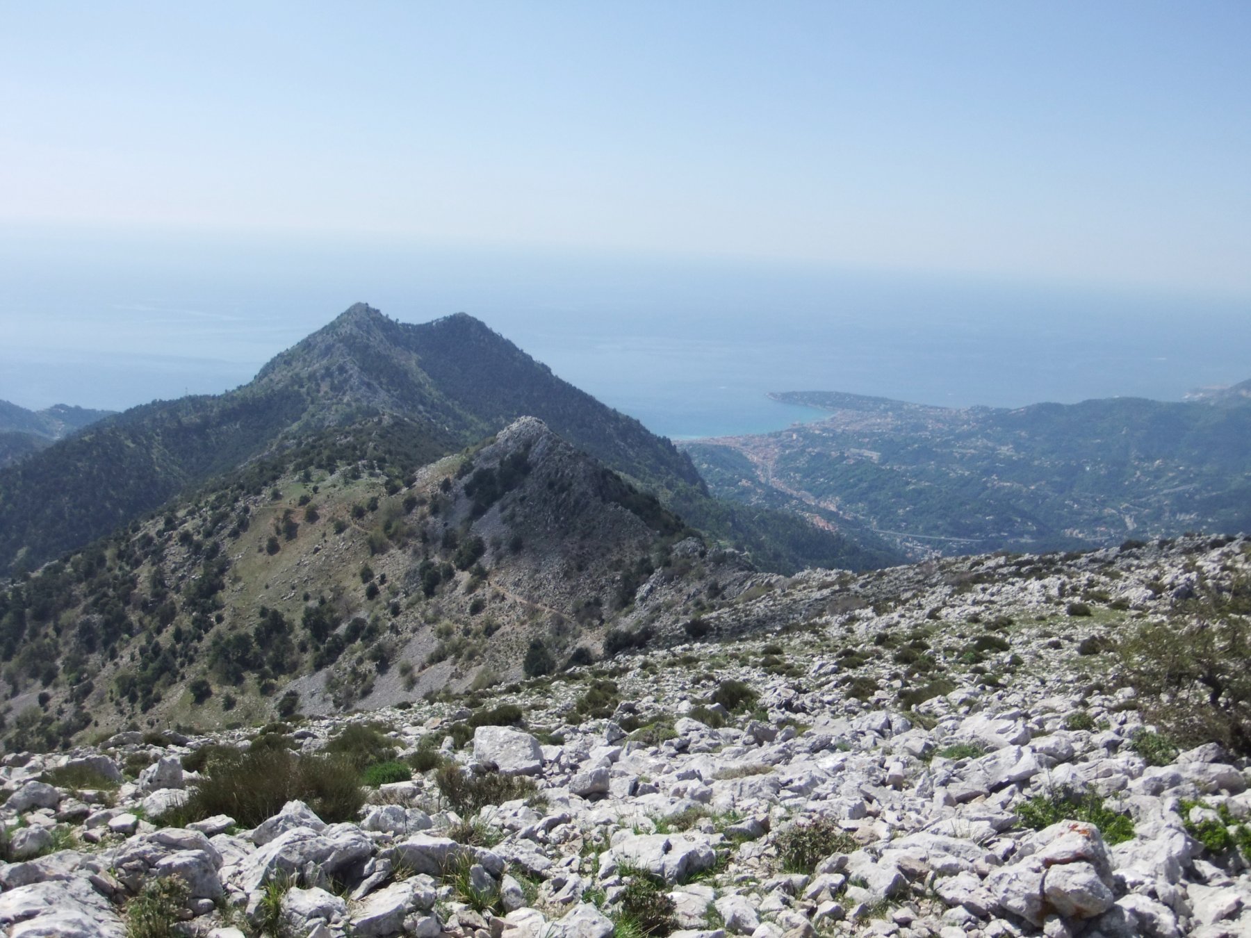 Panorama dalla cima
