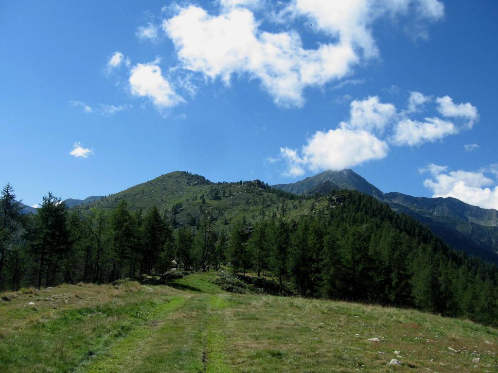 Ultima parte di salita,il Frioland tra le nebbie.
