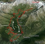 conca di By - percorso