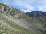 Il traverso esposto verso la sella