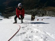 Arrivo in cresta