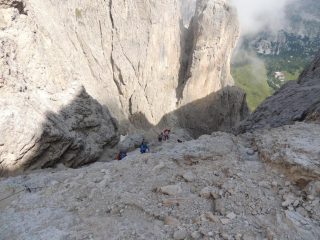 dalla cima del canale