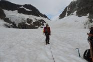 Stelvio nella parte intermedia del Langgletscher (30-8-2013)
