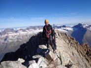 sono in cima al Bietschhorn!