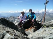 La cordata in cima