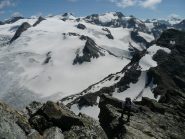 Roberto sulle ultime rocce della cresta
