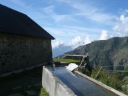 Vasca dell'acqua alla grangia Marmotta