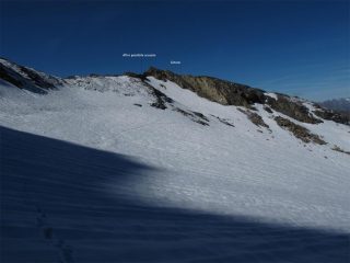 I due possibili accessi al ghiacciaio