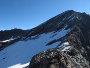 La Tersiva con la dorsale da salire