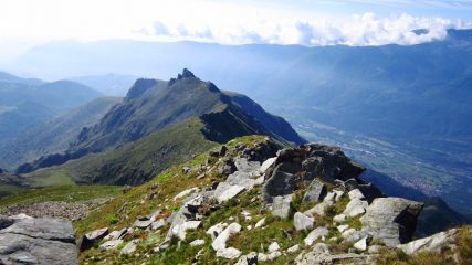 Dalla vetta...la Patanua in lontananza...