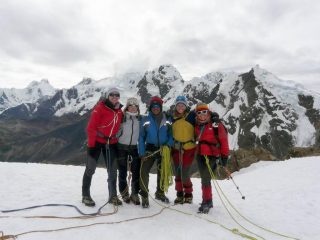 In cima, la guida e le ns. ragazze