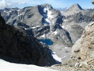 Il selvaggio vallone d' Ambin, dai pressi del colle Agnello