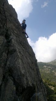 bella placca appoggiata