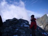 l'arrivo in vetta....