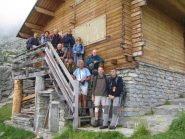 Foto ricordo allo Chalet Clerico