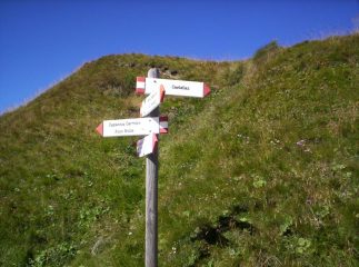 incrocio tra itinerario breve e lungo