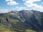 Da sx: Pizzo del Lago Gelato N e S, Pizzo Locciatenera e Pizzo d'Apteggia