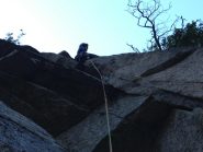 Uscita dal tetto del secondo tiro