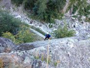 Placca delicata in uscita dal terzo tiro