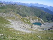 il bicacco Rosaire Clermont visto dal colle Vessona...