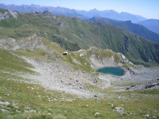 il bicacco Rosaire Clermont visto dal colle Vessona...