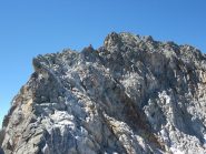 La cresta est della cima Chafrion